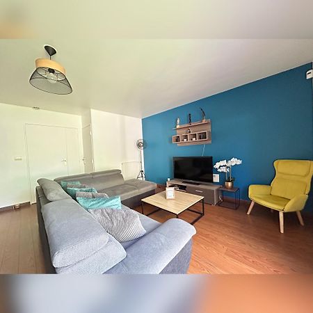 Le Duplex Chessy - 15Min From Disneyland - 2 Private Parkings - Garden - Kingsize & Queensize Bed - Supermarket Behind The House Exteriér fotografie