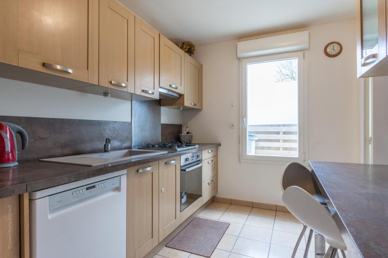 Le Duplex Chessy - 15Min From Disneyland - 2 Private Parkings - Garden - Kingsize & Queensize Bed - Supermarket Behind The House Exteriér fotografie